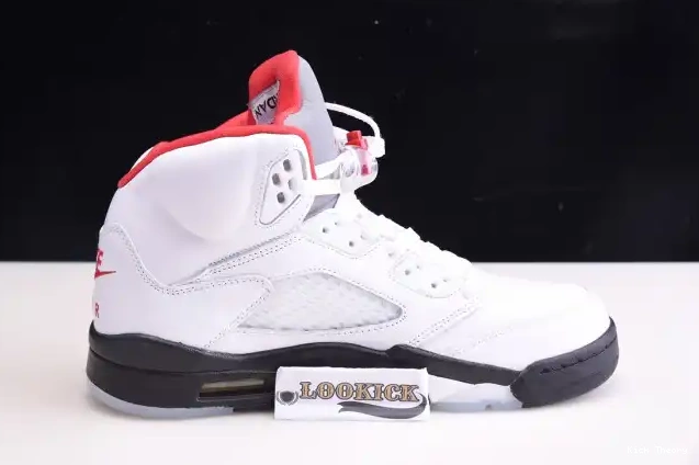 Kicked Out Shoe Store Fire Silver DA1911-102 Air Red Tongue Retro 5 (2020) Jordan 0518